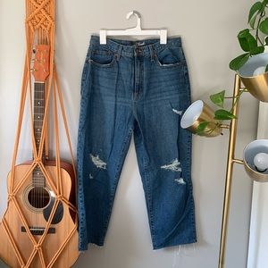 Wide Leg Distressed Universal Thread Jeans